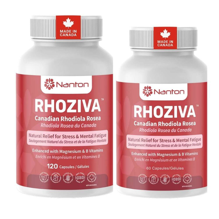Nanton Nutraceuticals Rhoziva Canadian Rhodiola Rosea