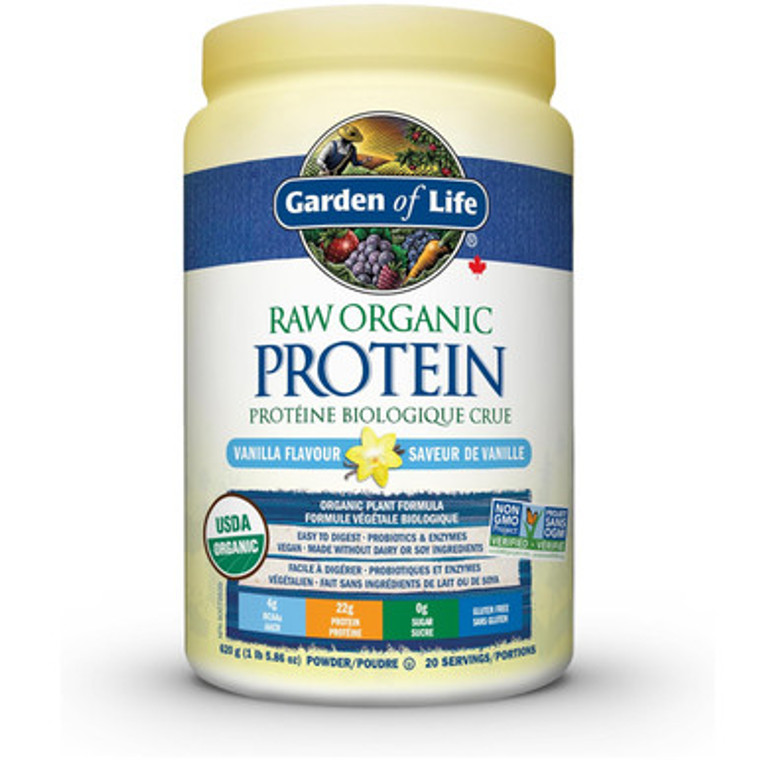 Garden of Life Raw Organic Protein Vanilla Powder Garden of Life Raw Organic Protein Vanilla Powder