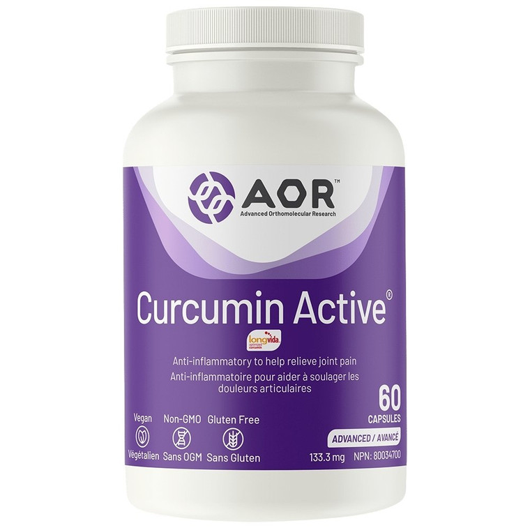 AOR Curcumin Active Fast Relief | 60 Capsules