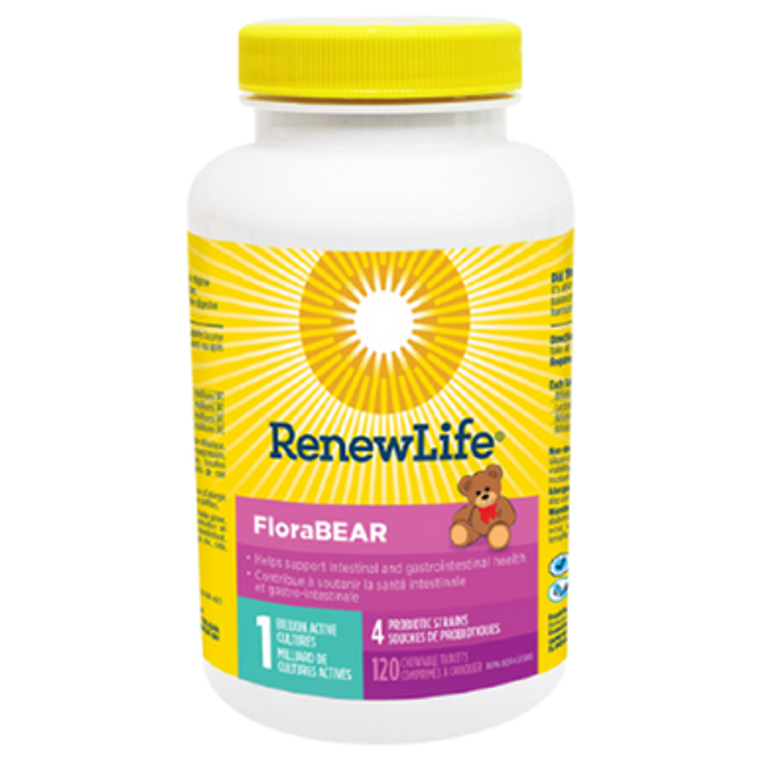 Renew Life Flora Bear Probiotic Tablets Renew Life Flora Bear Probiotic Tablets