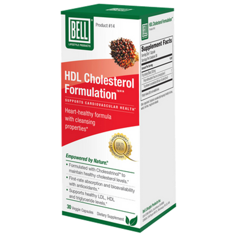 Bell Cholesterol Control Product #14 300 mg | 30 Capsules