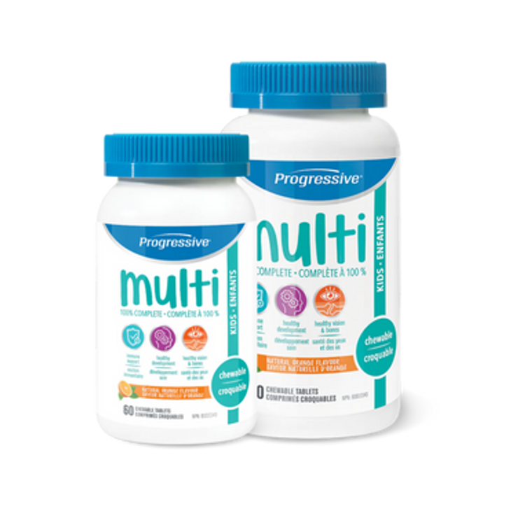 Progressive Multivitamins For Kids Chewable Tablets