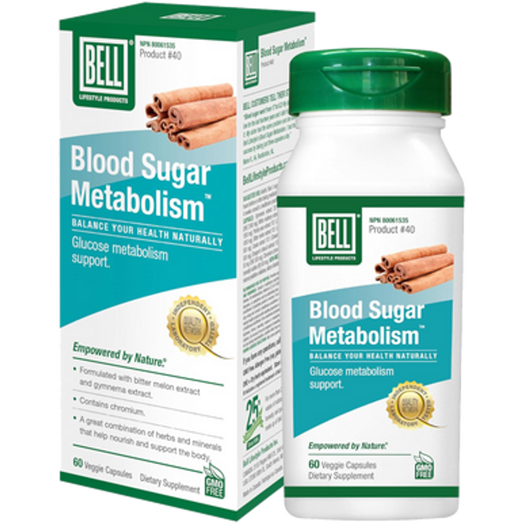 Bell Blood Sugar Metabolism Product #40 | 60 Capsules