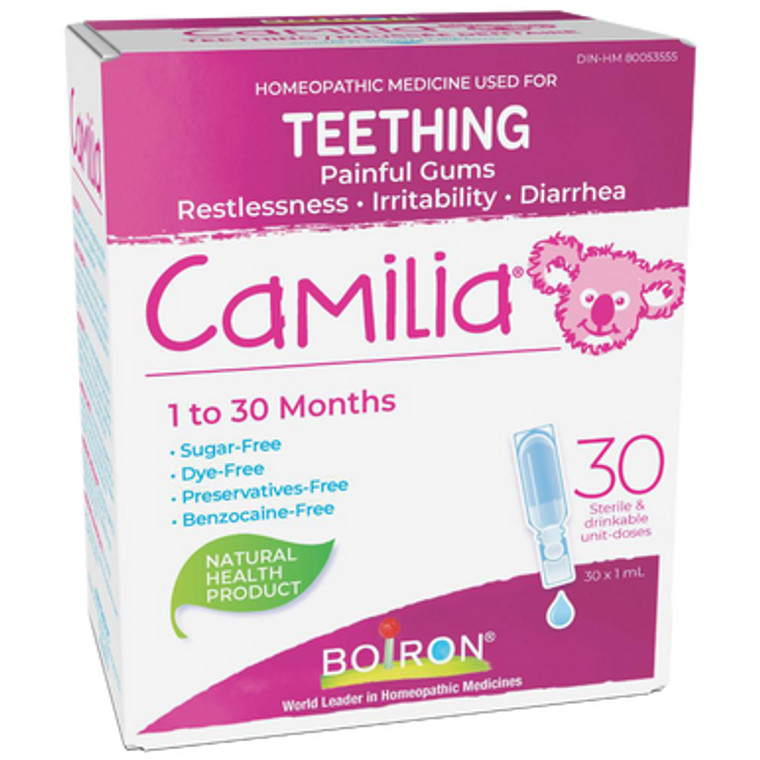 Boiron Camilia Teething Relief liquid Unit | 30x 1 ml