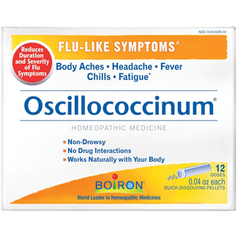 Boiron Oscillococcinum Flu Symptoms | 12x 1g