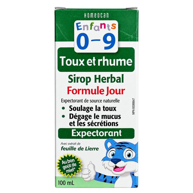 Homeocan Kids 0-9 Cough & Cold Herbal Syrup | 100 mL