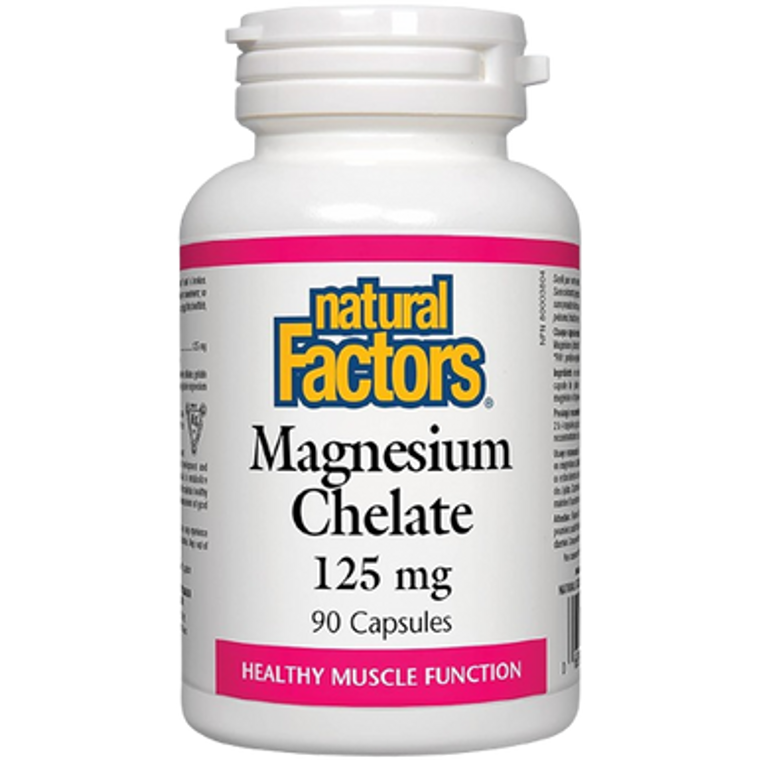 Natural Factors Magnesium Chelate Capsules