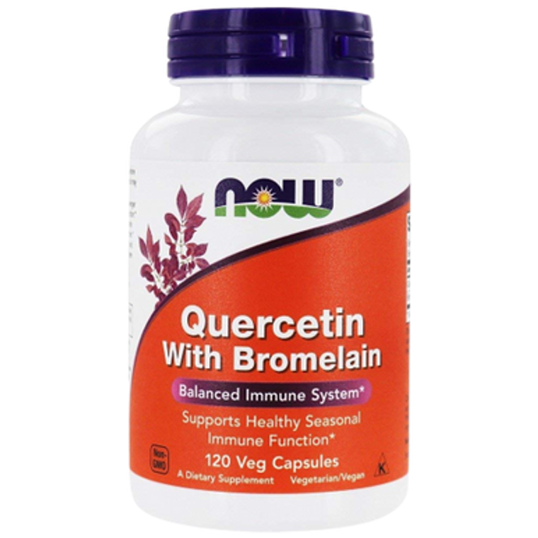 Now Quercetin With Bromelain Capsules Now Quercetin With Bromelain Capsules