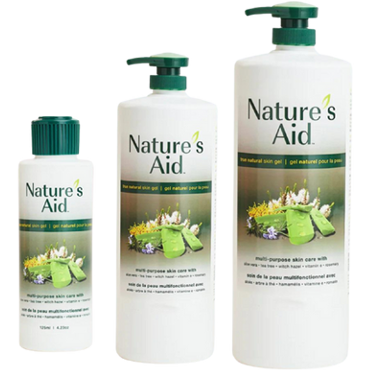 Nature's Aid All Natural Skin Gel | Multiple Sizes - size variants