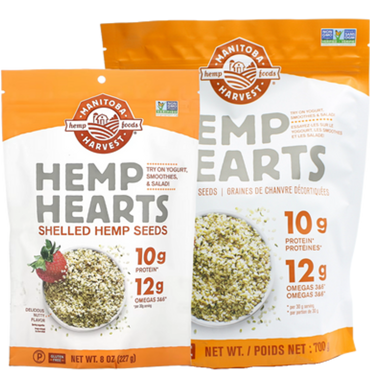 Manitoba Harvest Hemp Hearts Shelled Hemp Seeds - sizes