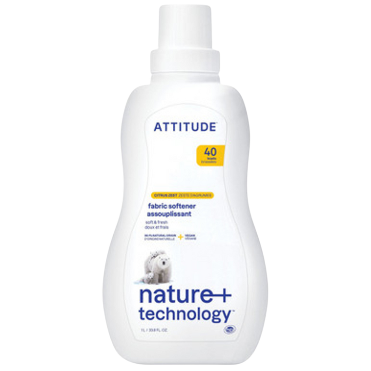 Attitude Soft & Fresh Fabric Softener (Citrus Zest) | 1L