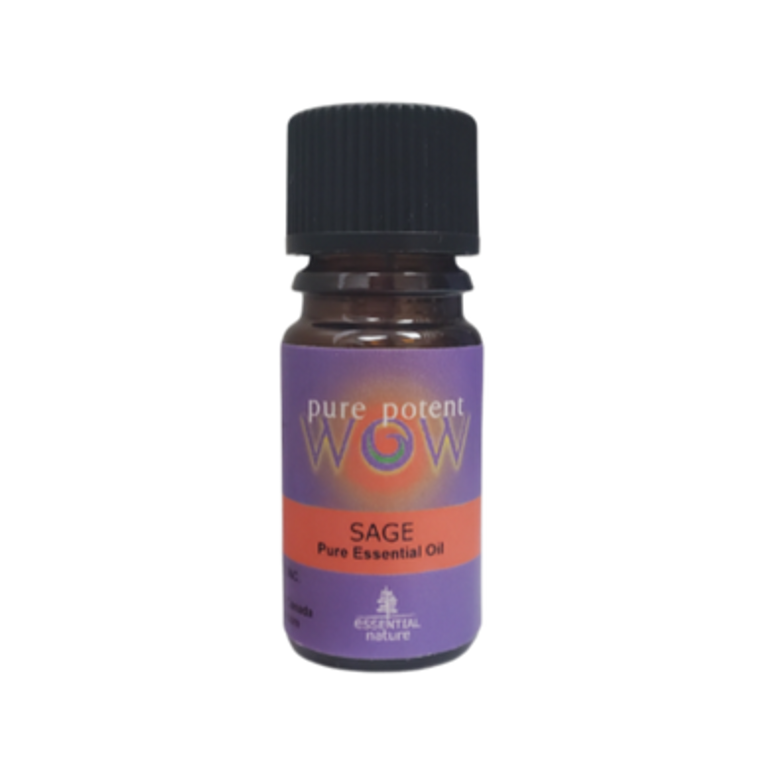Pure Potent WOW Certified Organic Sage Essential Oil 5 ml