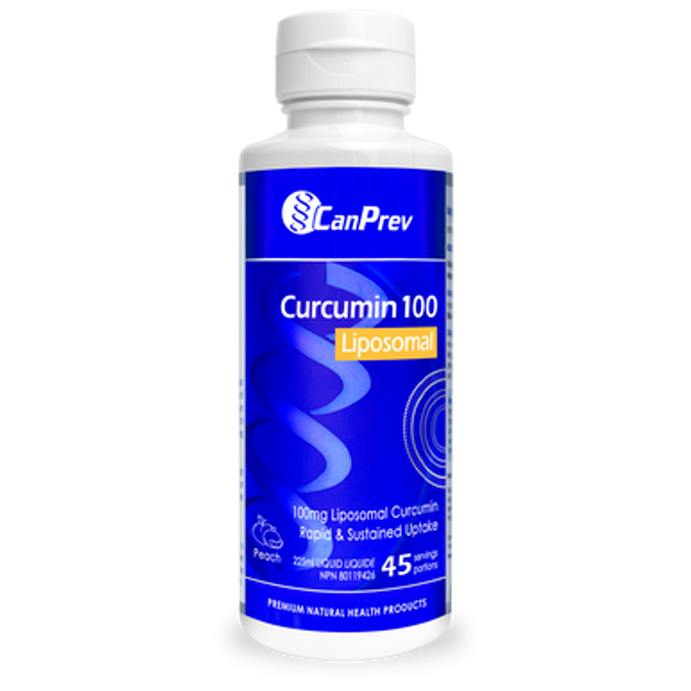 CanPrev Curcumin 100 Liposomal Liquid - front label