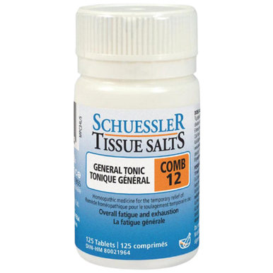 Schuessler Tissue Salts General Tonic Tablets - front label