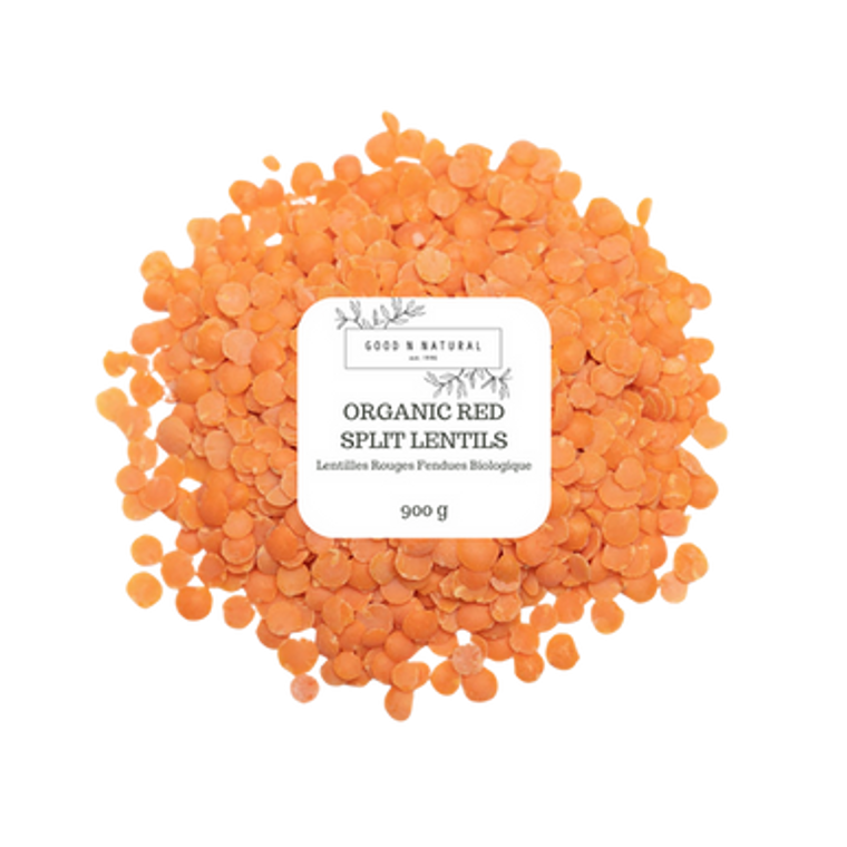 Good n Natural Organic Red Split Lentils