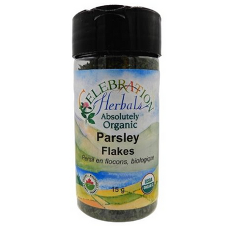 Celebration Herbals Absolutely Organic Parsley Flakes | 15 grams