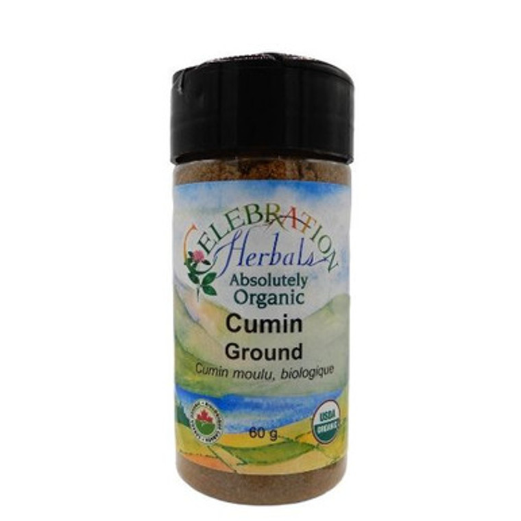 Celebration Herbals Absolutely Organic Cumin Ground | 60 grams Celebration Herbals Absolutely Organic Cumin Ground | 60 grams