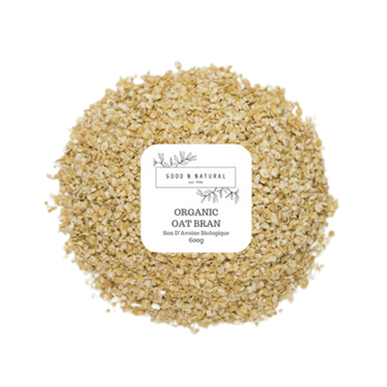 Good n Natural Organic Oat Bran 600 Grams