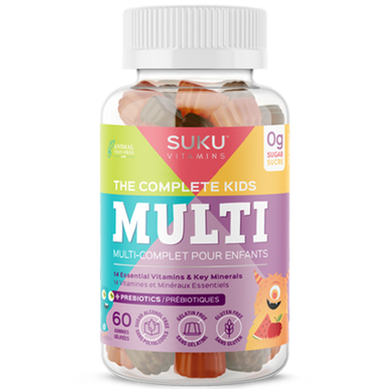 SUKU Vitamins The Complete Kids Multi Gummies