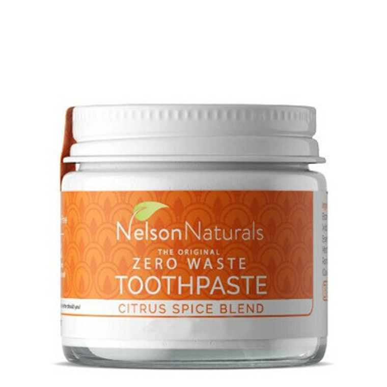 Nelson Naturals The Original Zero Waste Toothpaste (Citrus Spice Blend) | 93 grams