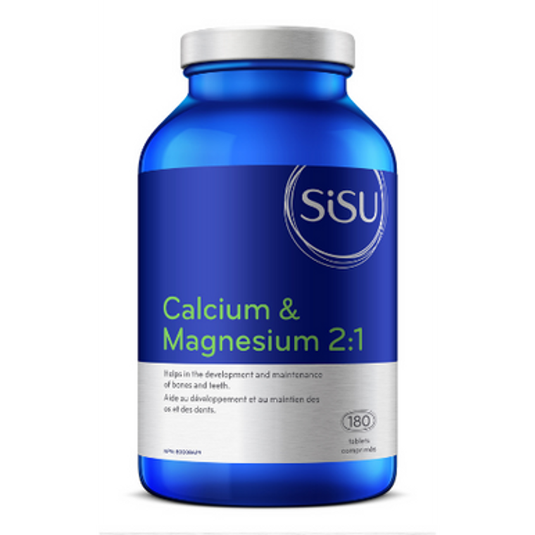 Sisu - Calcium & Magnesium 2:1 180 tablets