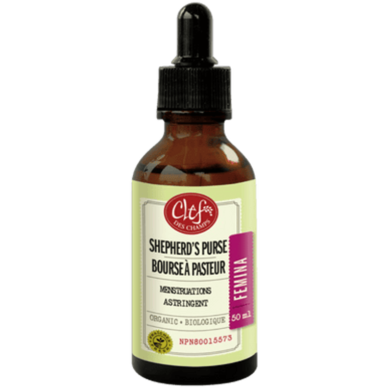 Clef Des Champs Shepherd's Purse Organic Menstruations Astringent