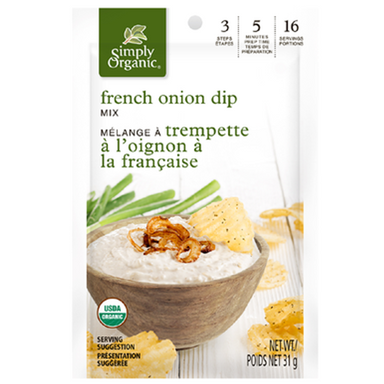 Simply Organic French Onion Dip Mix