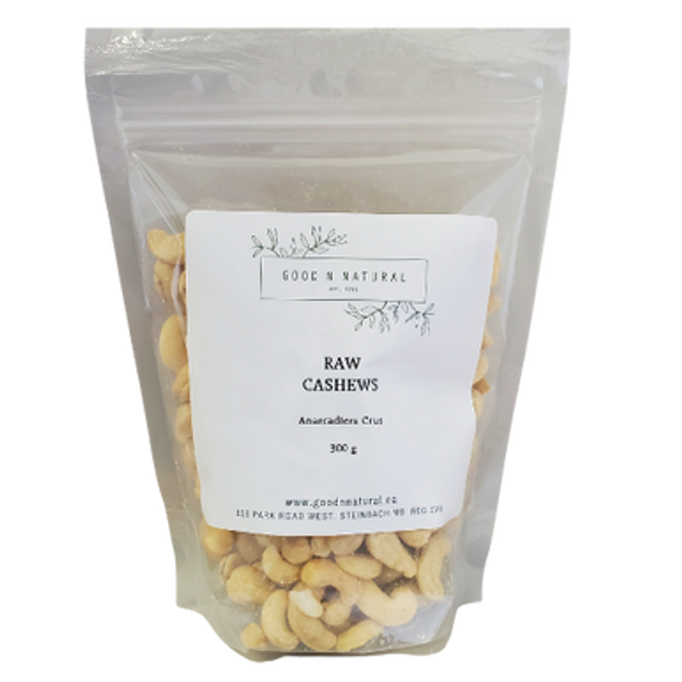 Good n Natural Raw Cashews 300 grams