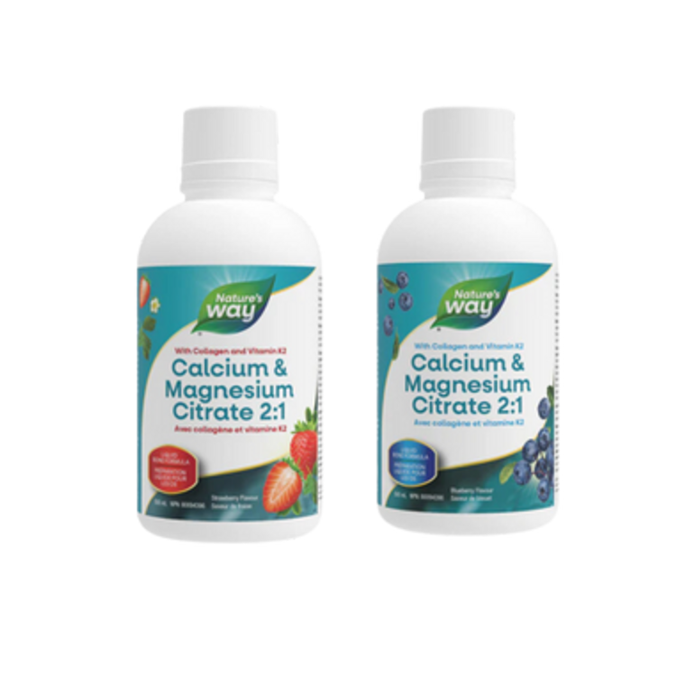 Nature's Way Calcium & Magnesium Citrate 2:1