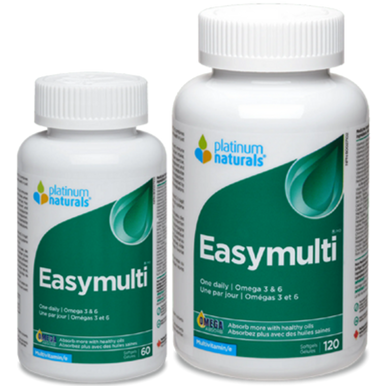 Platinum Naturals EasyMulti Softgels - Sizes