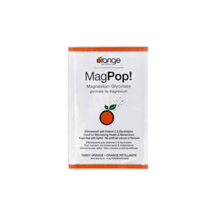 Orange Naturals MagPop Magnesium Glycinate Powder Orange Naturals MagPop Magnesium Glycinate Powder