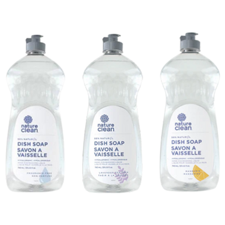 Nature Clean 98% Natural Dish Soap - scent variants Nature Clean 98% Natural Dish Soap - scent variants