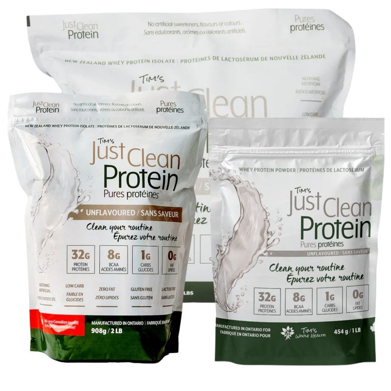 Tim's Just Clean Protein Unflavoured | 3 Sizes
