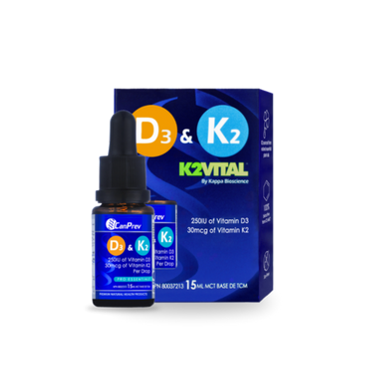 CanPrev D3 & K2 K2VITAL Drops CanPrev D3 & K2 K2VITAL Drops