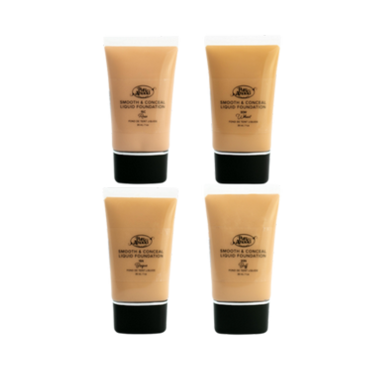 Pure Anada Smooth & Conceal Liquid Foundation 30mL-  colour variants