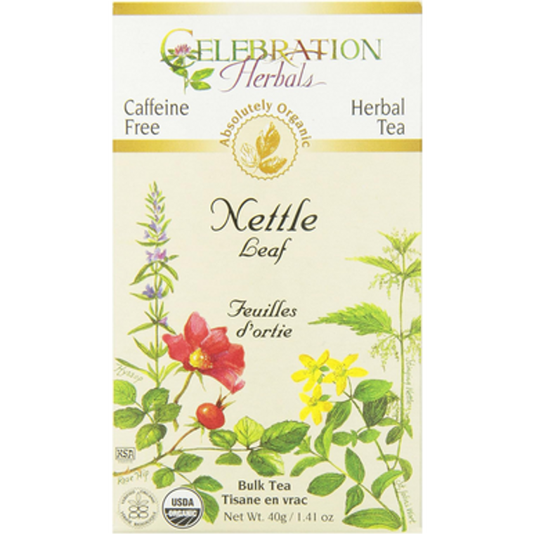 Celebration Herbals Absolutely Organic Nettle Leaf Herbal Tea | 24 Tea Bags