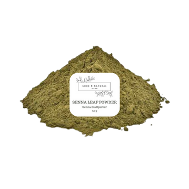Good n Natural Senna Leaf Powder 50 grams - Senna Leaf Powder 50g Good n Natural Senna Leaf Powder 50 grams - Senna Leaf Powder 50g