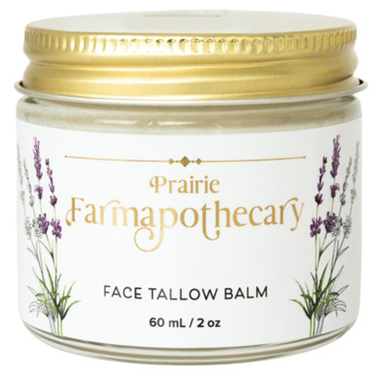 Prairie Farmapothecary Face Tallow Balm - front label