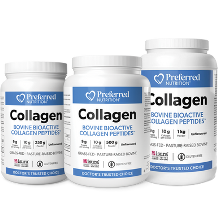 Preferred Nutrition Collagen Bovine BioActive Collagen Peptides 10g Powder - product variants