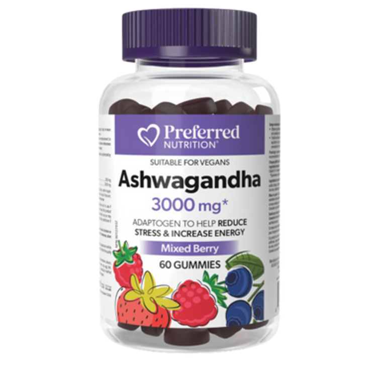 Preferred Nutrition Ashwagandha 3000 mg Gummies | 60 Gummies Preferred Nutrition Ashwagandha 3000 mg Gummies | 60 Gummies