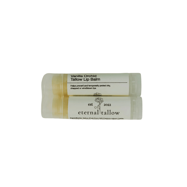 Eternal Tallow Lip Balm | 0.15 ounce - Peppermint and Vanilla