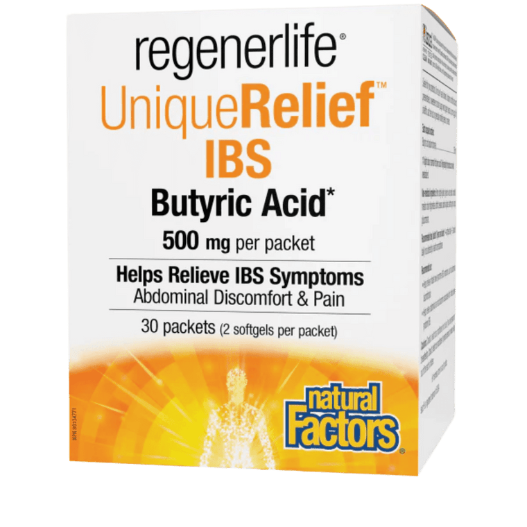 Natural Factors Regenerlife Unique Relief IBS | 30 packets Natural Factors Regenerlife Unique Relief IBS | 30 packets