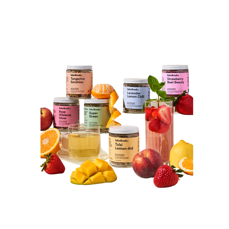 Lake & Oak Superfood Tea Blends