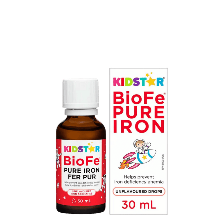 Kidstar BioFe Pure Iron Kids | 30 ml - box and bottle