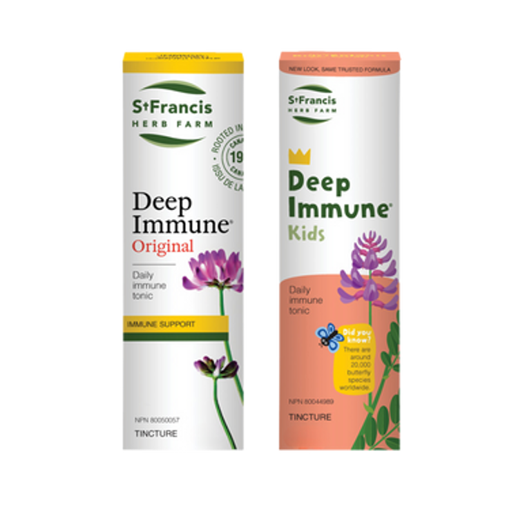 St. Francis Herb Farm Deep Immune Tincture - Adults and kids