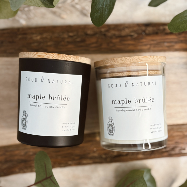 GNN Hand Crafted Candles Maple Brulee
