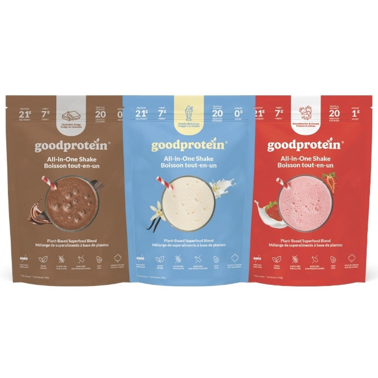 Good Protein All in One Shake | 880 grams - 3 flavours Good Protein All in One Shake | 880 grams - 3 flavours