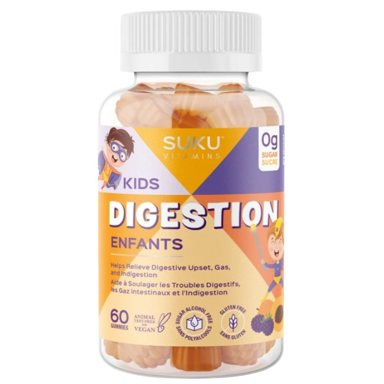 SUKU Digestion for Kids | 60 gummies