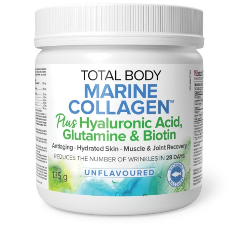 Natural Factors Total Body Marine Collagen Plus | 135 grams