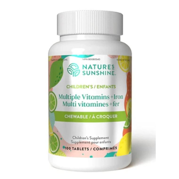 Natures Sunshine Childrens Multi Vitamins | 100 tablets